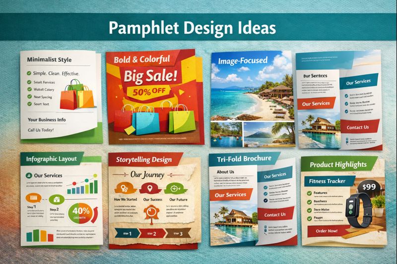 pamphlet design ideas
